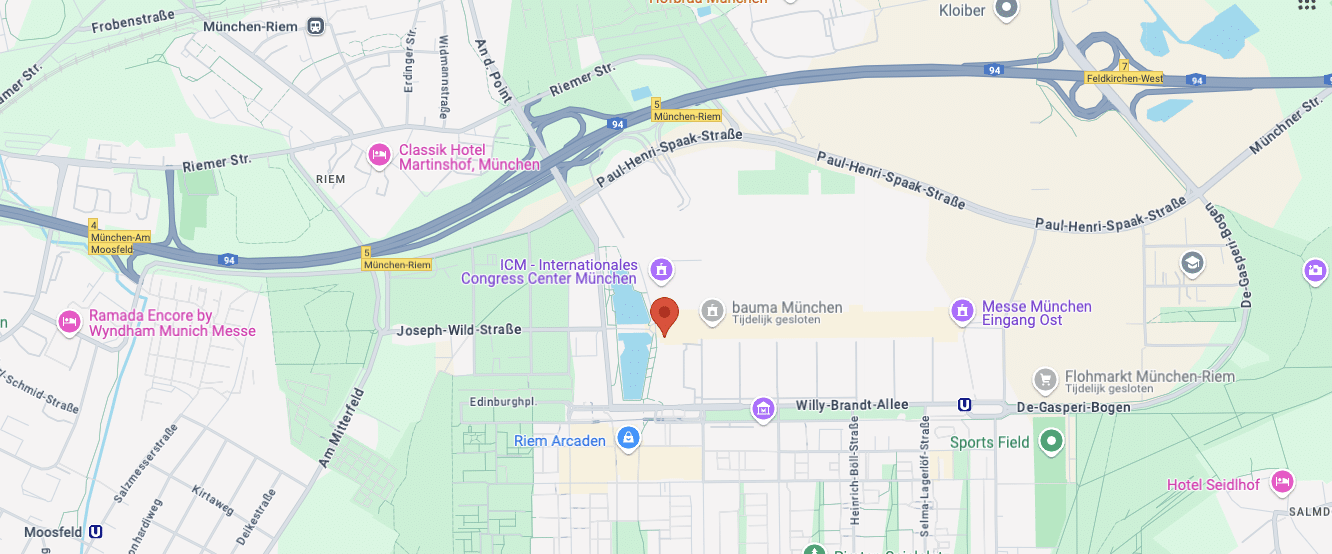 Kaart voor IAA Mobility 2025